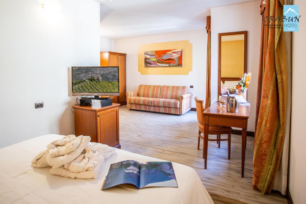 Crabun Hotel Pont-Saint-Martin Eksteriør bilde