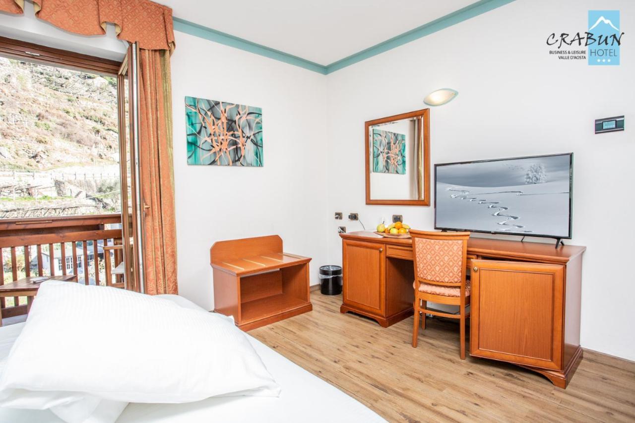 Crabun Hotel Pont-Saint-Martin Eksteriør bilde