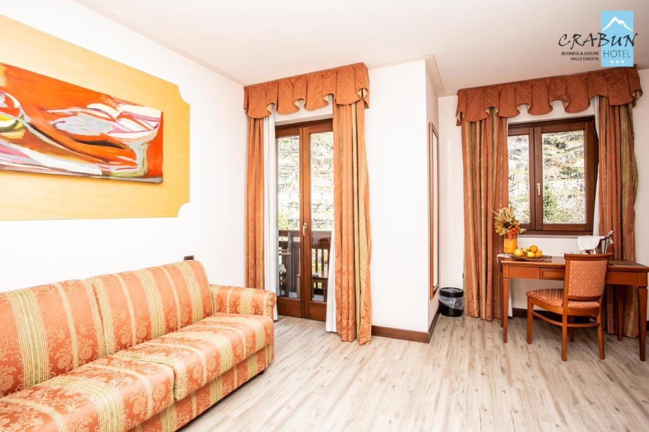 Crabun Hotel Pont-Saint-Martin Eksteriør bilde