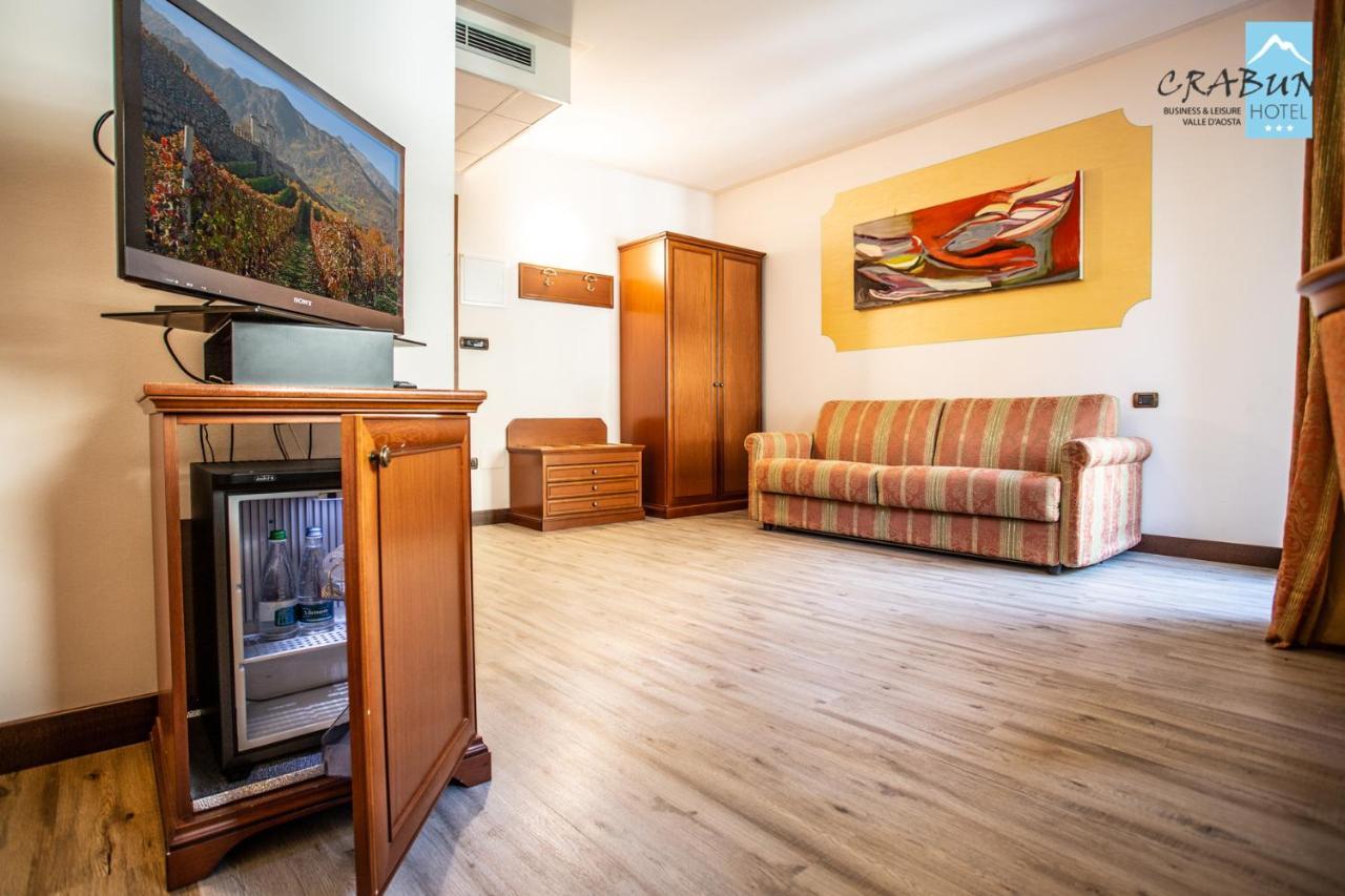 Crabun Hotel Pont-Saint-Martin Eksteriør bilde